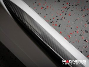 Alfa Romeo Giulia Side Rocker QV Style Upgrade Kit - Quadrifoglio Replica Panels - Carbon Fiber + FRP - Set of 2 Alfa Romeo Giulia Side Rocker QV Style Upgrade Kit - Quadrifoglio Replica Panels - Carbon Fiber + FRP - Set of 2